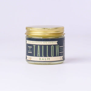 Eucalyptus Spearmint Tallow Balm - All Natural Grass Fed Beef Tallow Moisturizer