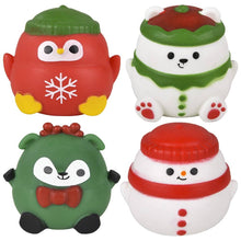 Load image into Gallery viewer, 2.4&quot; Christmas Squeezy Sugar Ball 12ct LLB Squishy Toys
