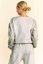 Load image into Gallery viewer, RHINESTONES LONG SLEEVE CROP TOP N LONG PANT SET
