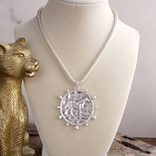 Load image into Gallery viewer, Western Horse Pendant Necklace - Gold Silver – Prairie Medallion
