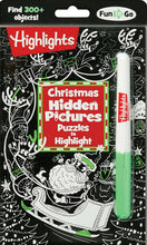 Load image into Gallery viewer, Christmas Hidden Pictures Puzzles to Highlight
