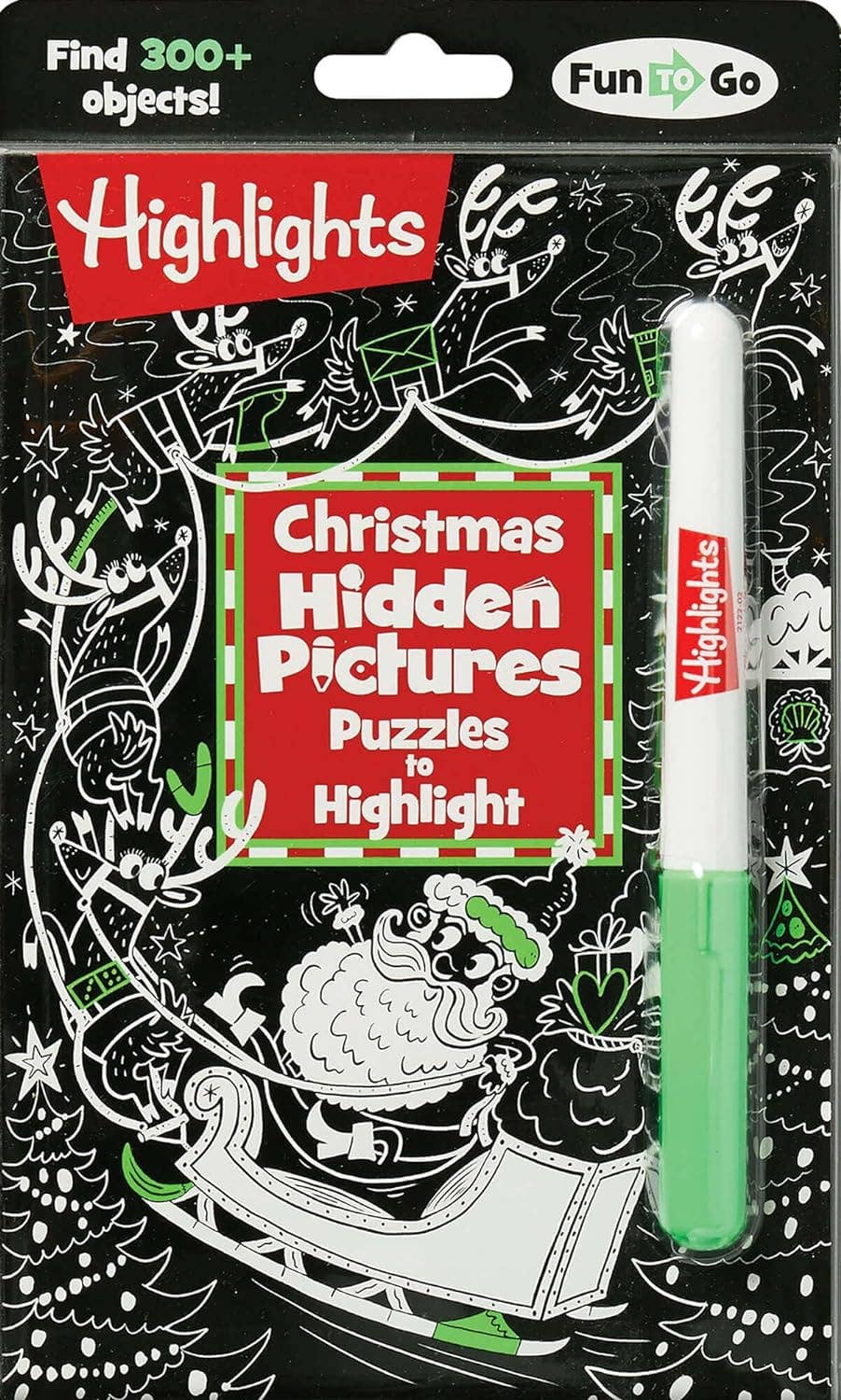 Christmas Hidden Pictures Puzzles to Highlight