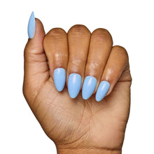 Load image into Gallery viewer, Soft Blue Press-On Nails | Short Almond Solid Nail

