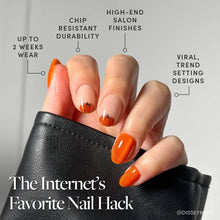 Load image into Gallery viewer, Pumpkin Patch Press-On Nails | Short Oval | Halloween Fall

