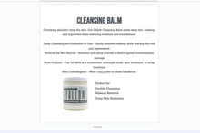 Load image into Gallery viewer, All-Natural Cleansing &amp; Moisturizing Balm 9oz
