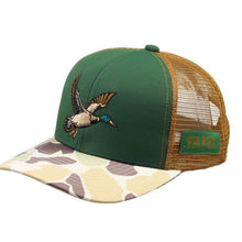Load image into Gallery viewer, OLE BOY Flying Mallard Camo Trucker Hat
