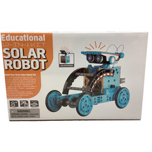 Load image into Gallery viewer, 12-in-1 DIY Solar Robot Vehicle Educational STEM Kit
