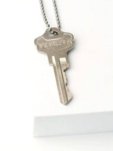 Load image into Gallery viewer, Vintage Classic Ball Chain Key Necklace
