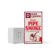 Load image into Gallery viewer, Santa's Pipe Smoke Bar Soap
