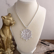 Load image into Gallery viewer, Western Horse Pendant Necklace - Gold Silver – Prairie Medallion
