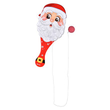 Load image into Gallery viewer, Santa Paddle Ball 10&quot; - LLB Toys

