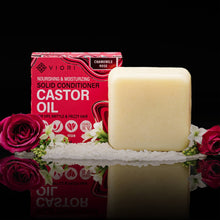 Load image into Gallery viewer, Castor Oil Conditioner Bar Ultra-Hydrating | Chamomile Rose 
