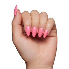 Load image into Gallery viewer, Flamingo Pink Press-On Nails | Solid Nails | Short Almond
