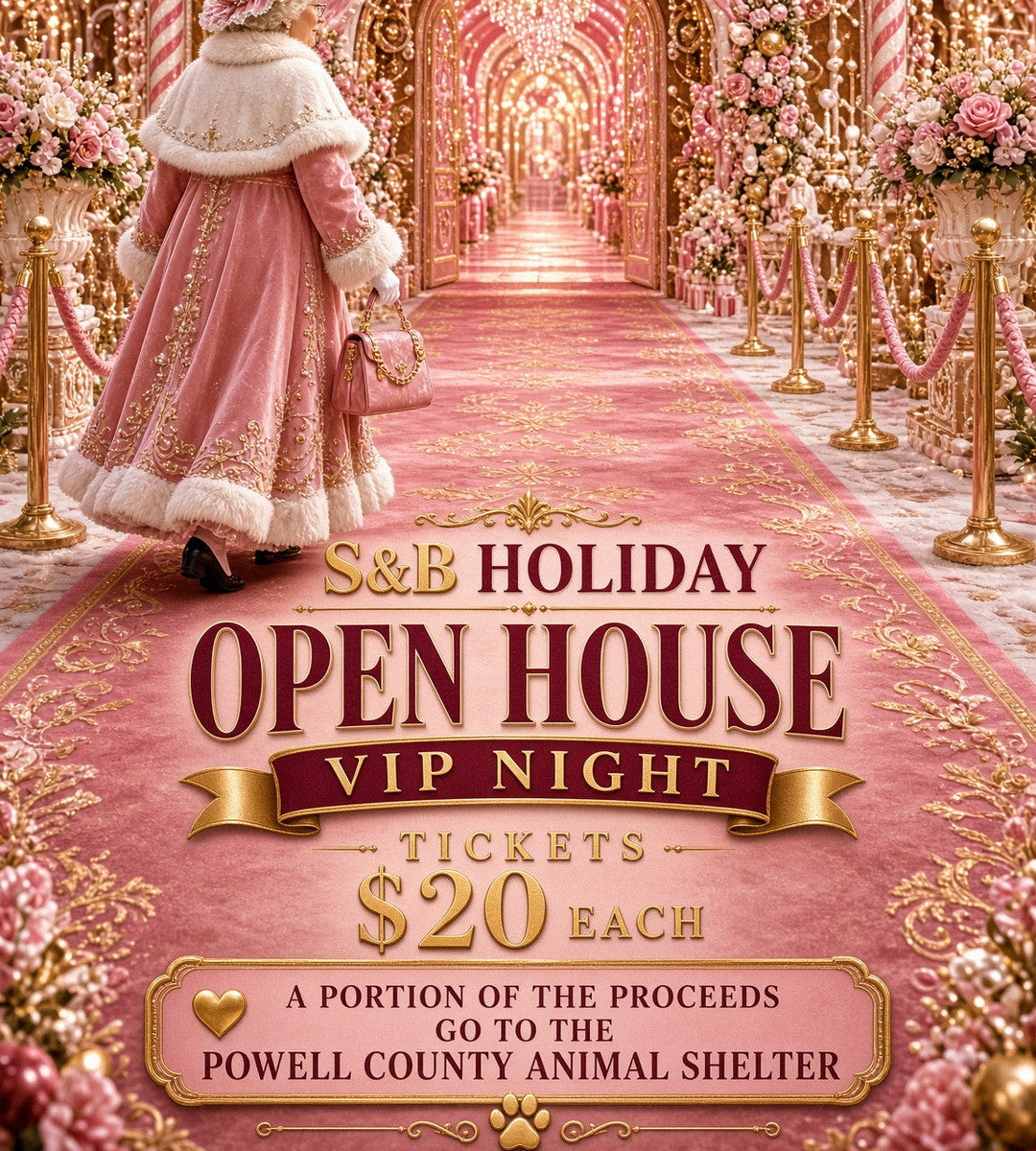 S&B Holiday Open House VIP Night, Friday November 6