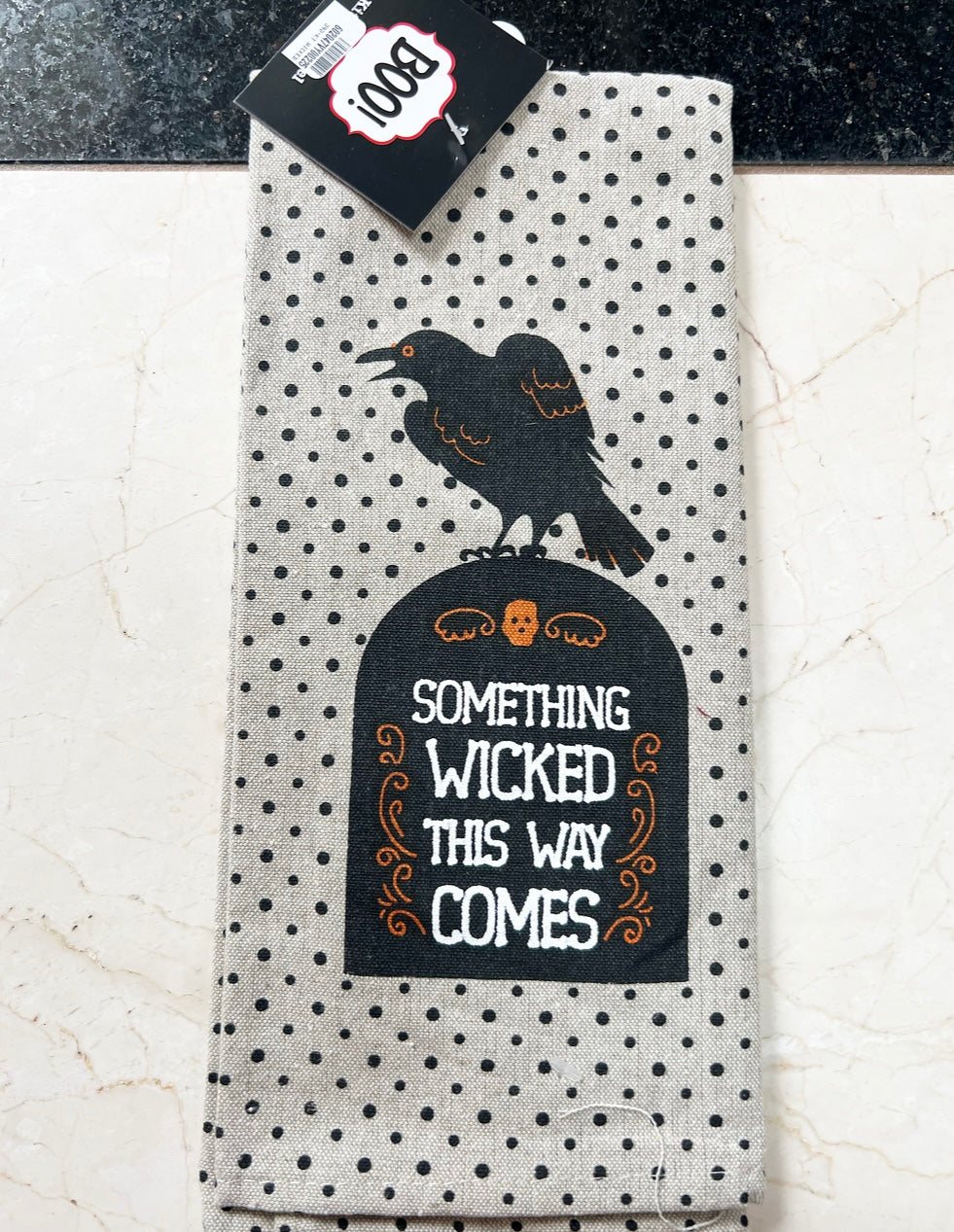 Halloween Dish Towel