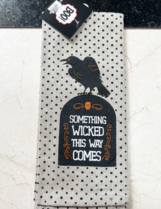 Halloween Dish Towel