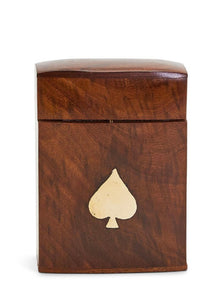 Wooden Crafted Playing Card Set