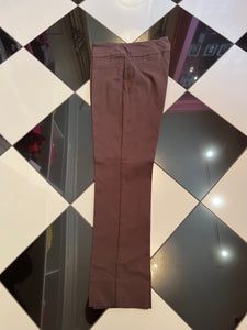 Chocolate Pull On Ankle Cut Pant