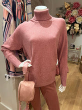Load image into Gallery viewer, Peony Cowl Neck Long Sleeve Sweater
