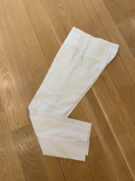 White Renuar Ankle Cut Pant