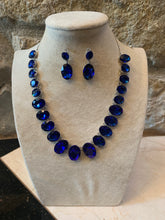 Load image into Gallery viewer, Crystal Necklace/Earring set
