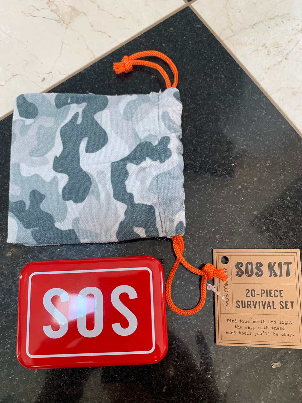 SOS 20-Piece Survival Kit