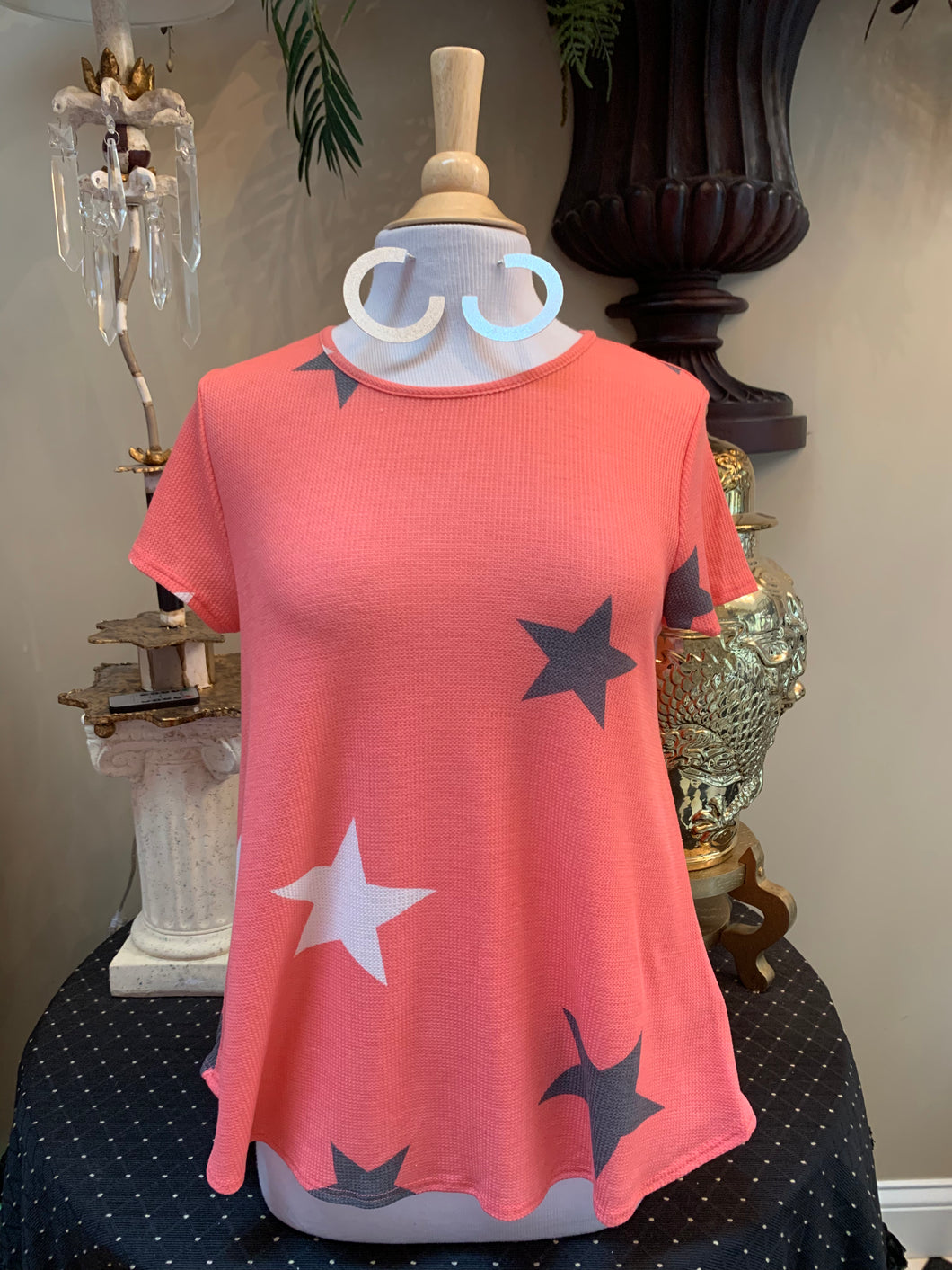 Coral Star Top