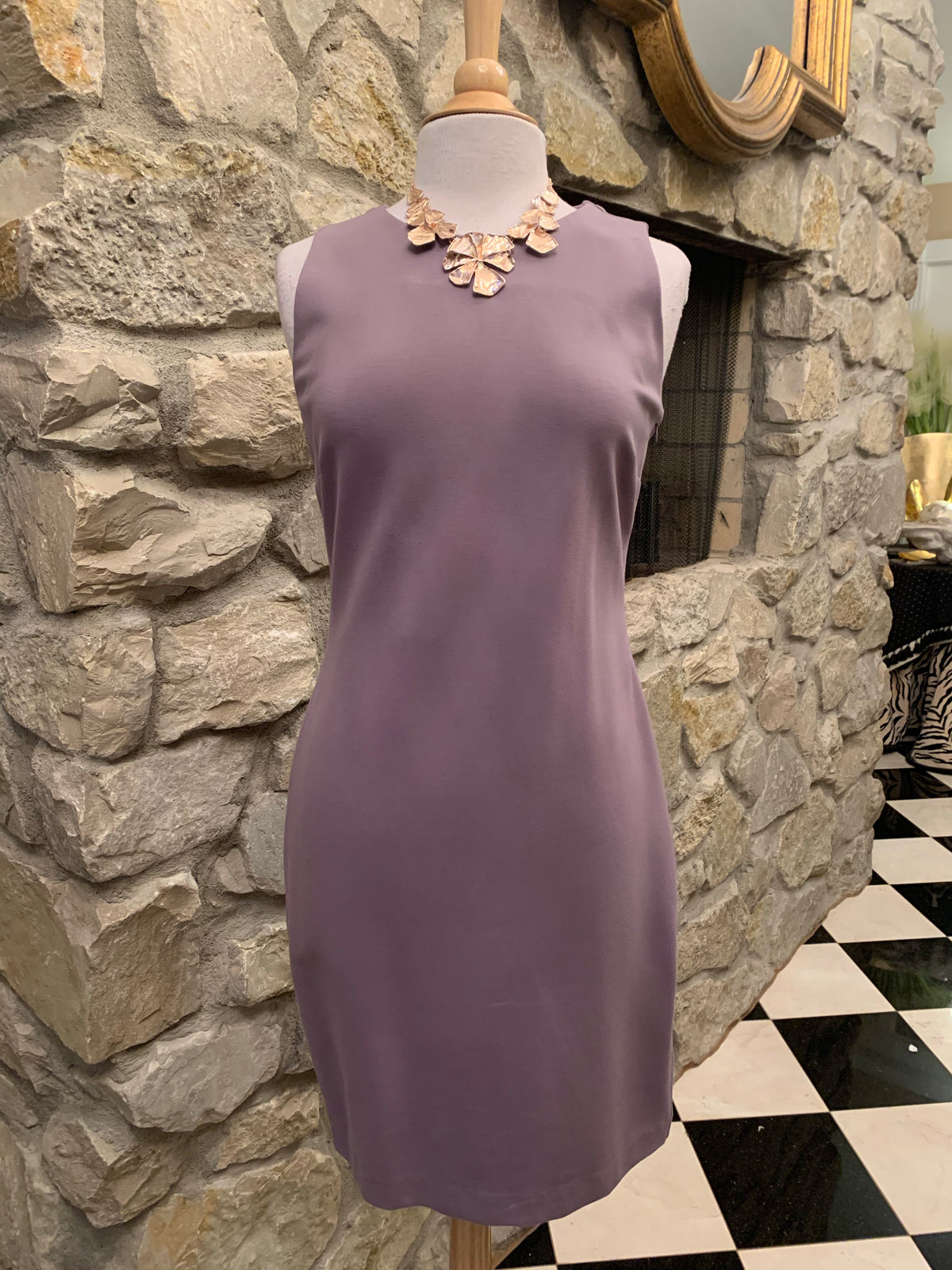 Lavender Sleeveless Dress