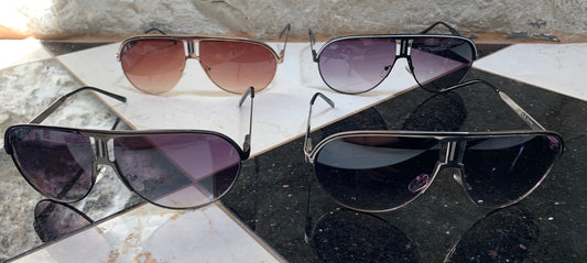 Retro Aviator Sunglasses