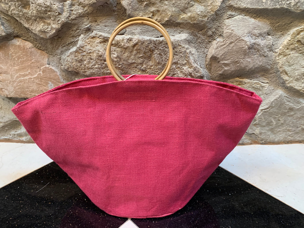 Pink Tote Bag