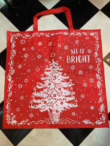 All Is Bright Christmas Tote