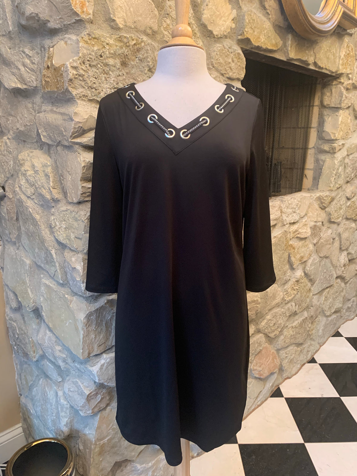 Bell Sleeve Swing Dress