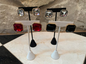 Chunky Square Earring