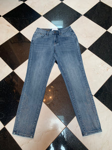 Medium Blue Slim Ankle Denim