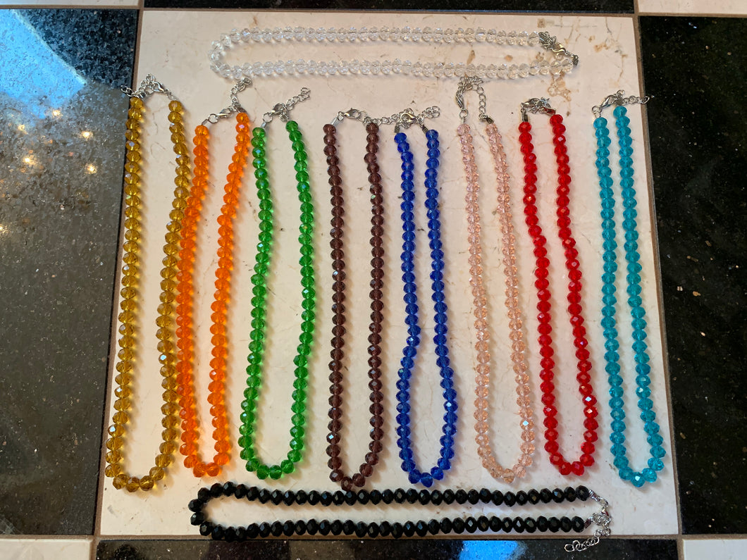 Single Strand Bead Necklace
