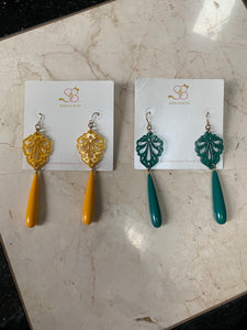 Acrylic Drop Earrings