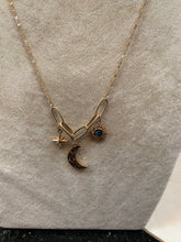 Load image into Gallery viewer, Sun Moon &amp; Stars Necklace
