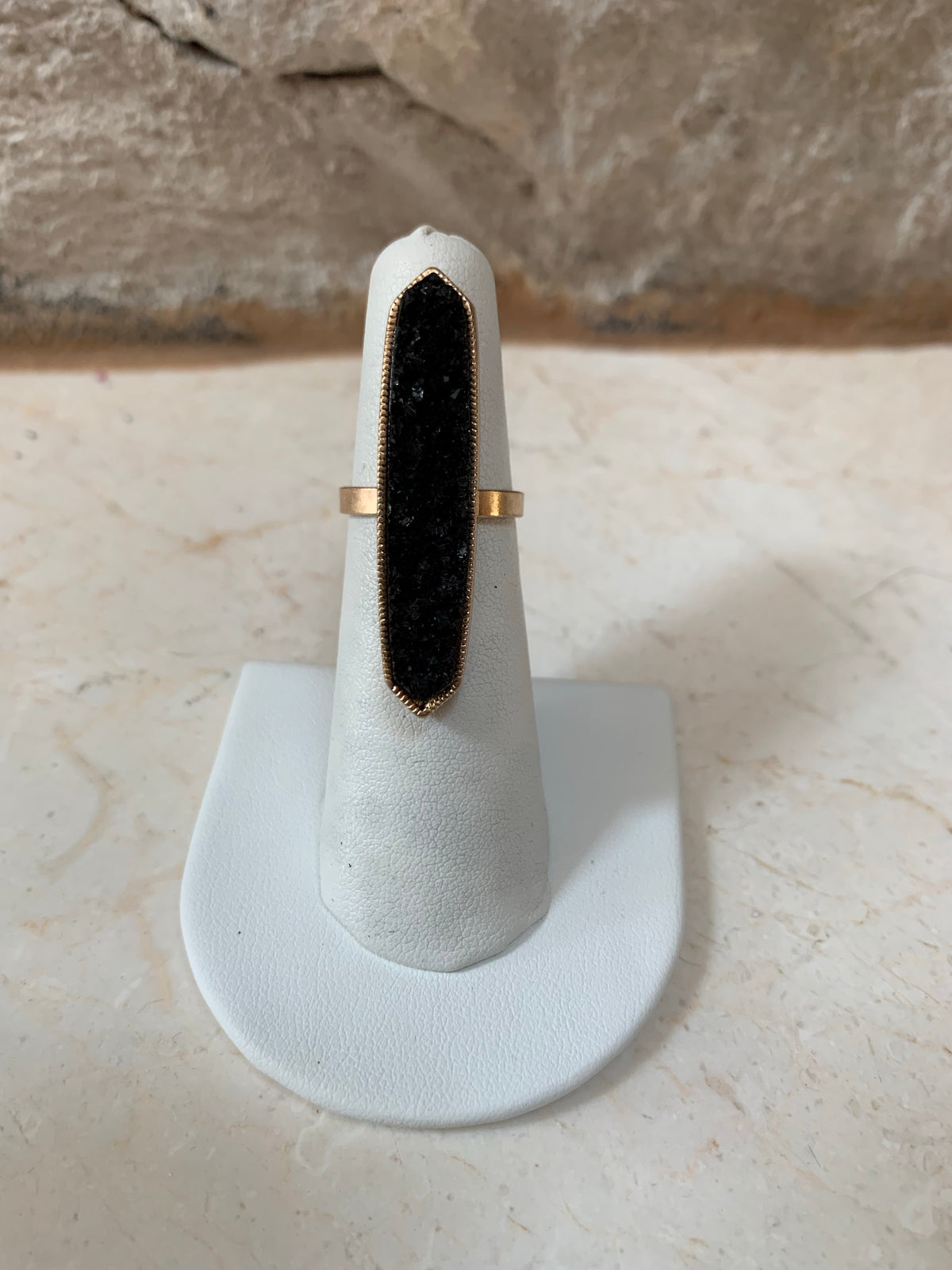 Druzy Statement Ring
