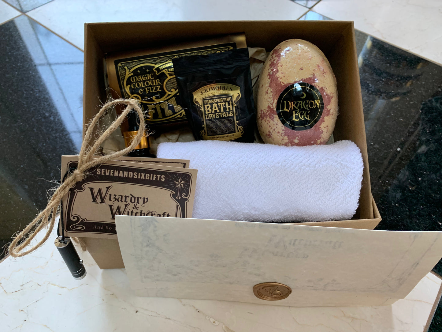 Magical Dragon Egg Bath Bomb Pamper Gift Set