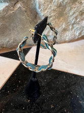 Load image into Gallery viewer, Green Link Earrings

