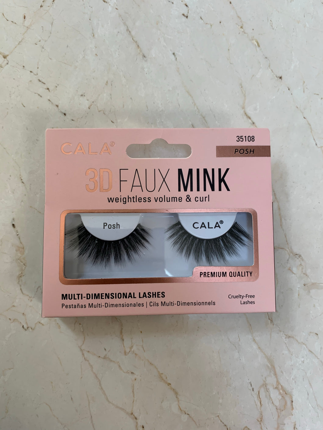 Faux Mink Eyelashes -Posh