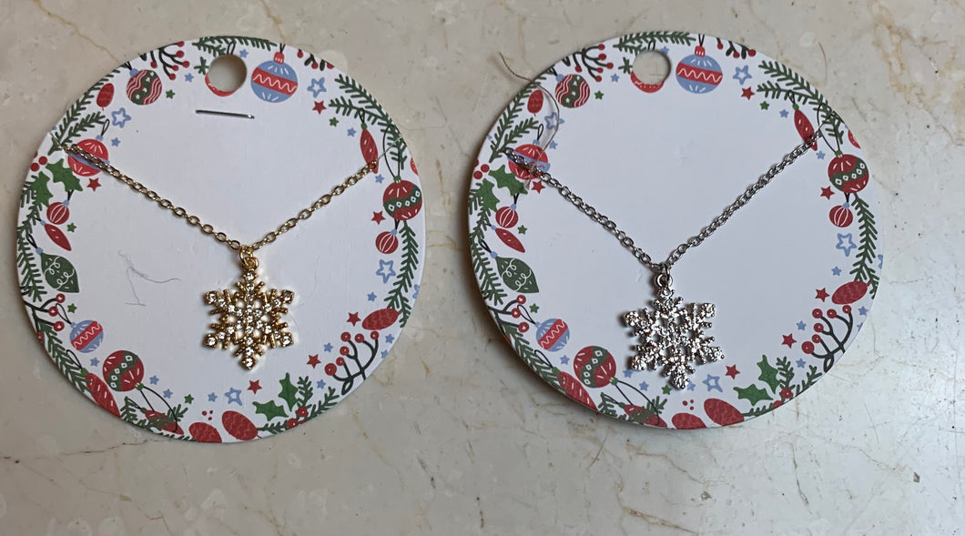 Snowflake Necklace