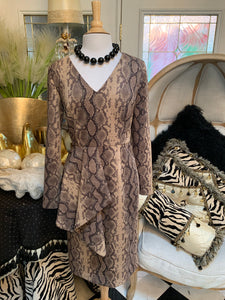 Snakeskin Overlay Sheath