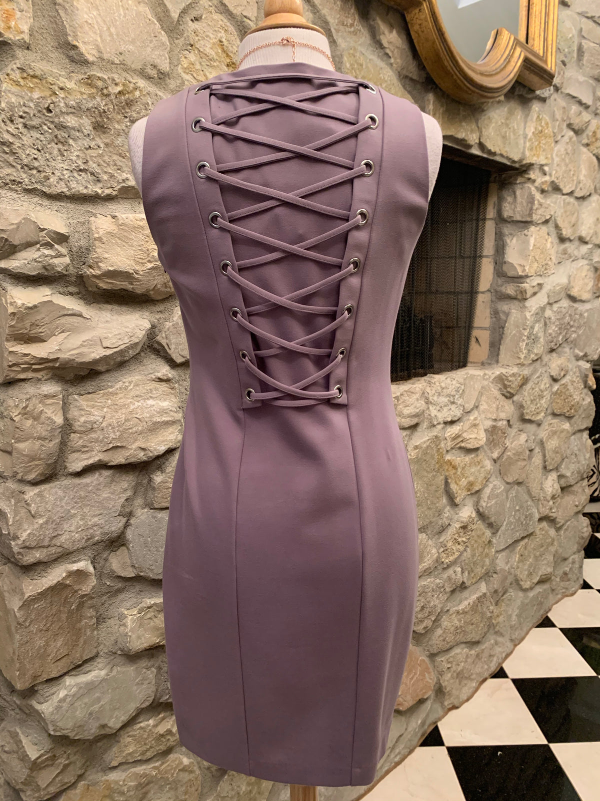 Lavender Sleeveless Dress