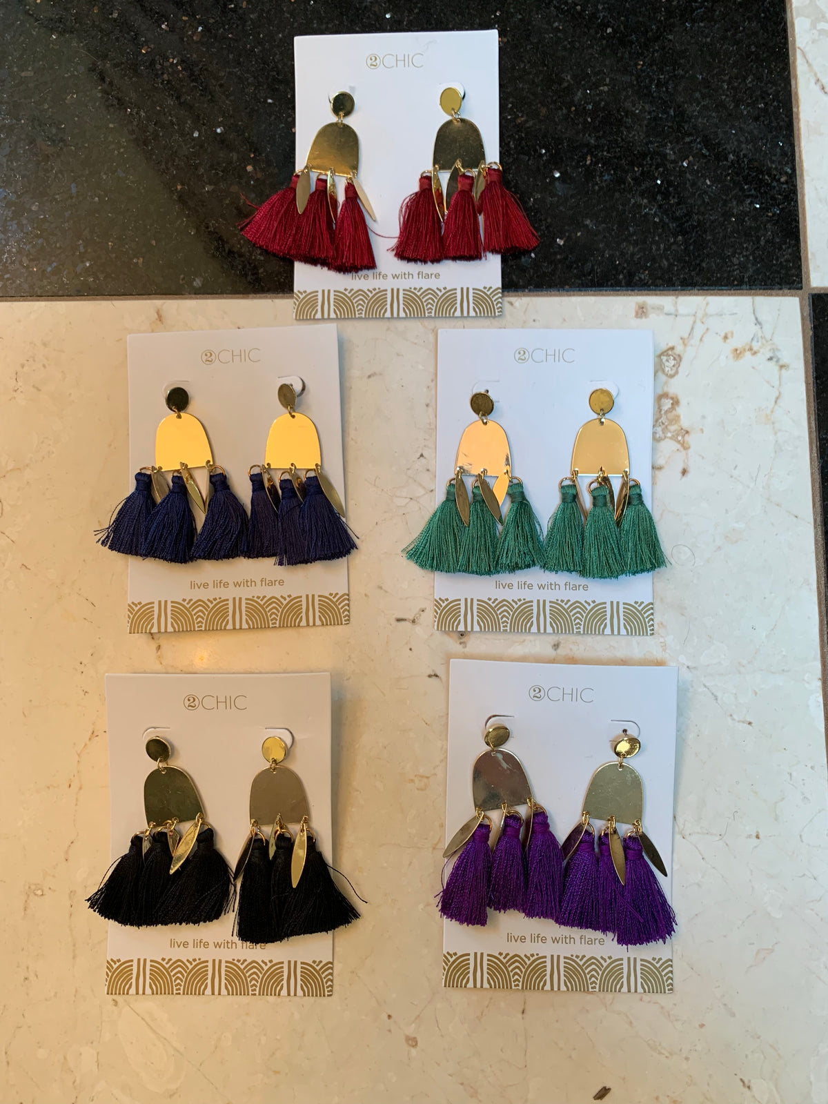Hanging Tassel Earrings