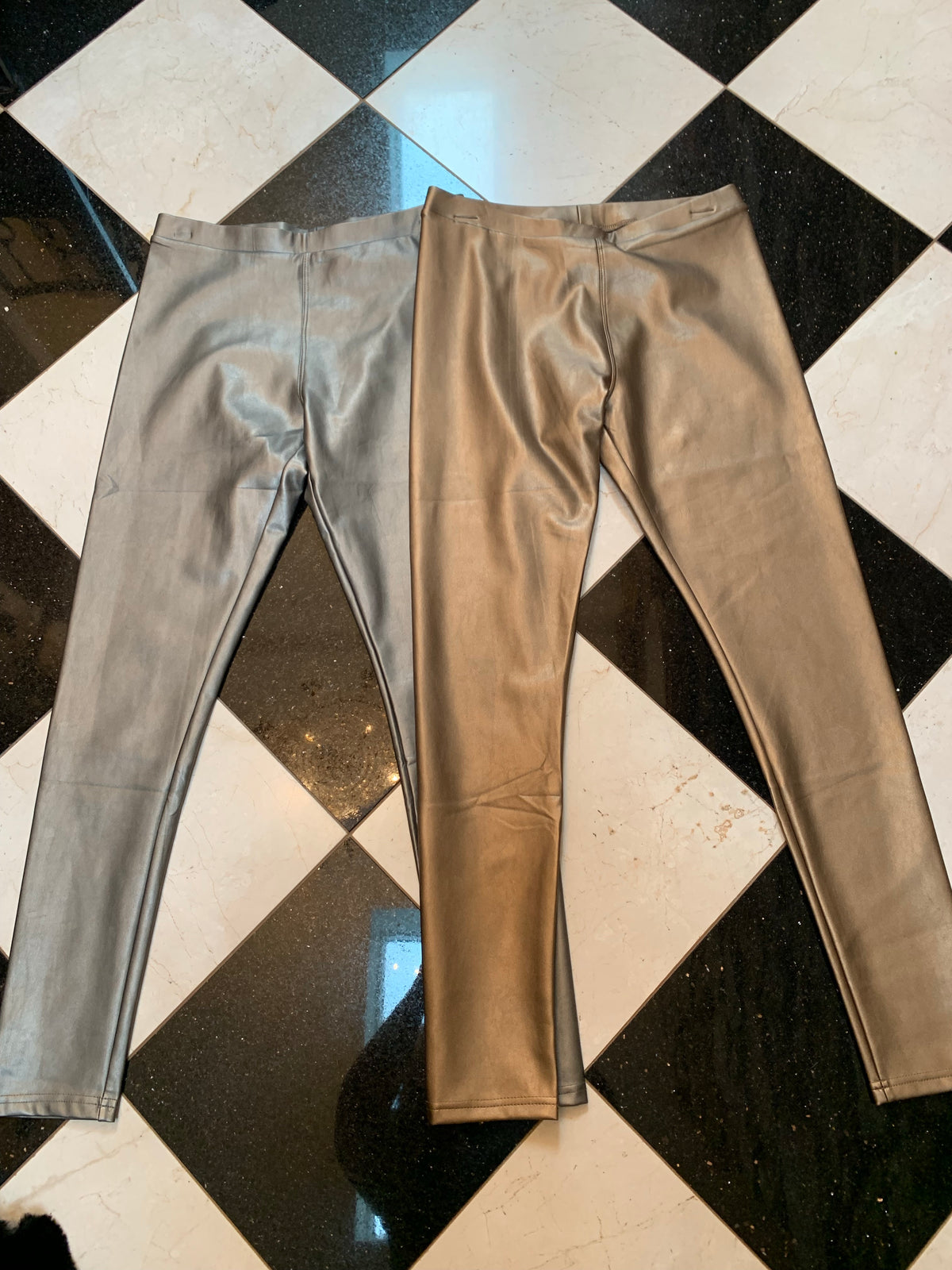 Faux Leather Legging