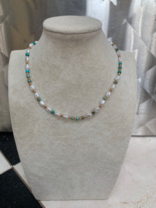 Pearl & Bead Necklace