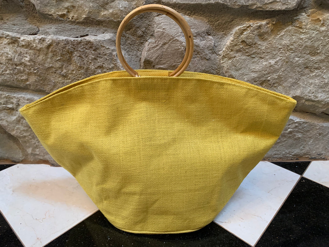 Yellow Tote Bag