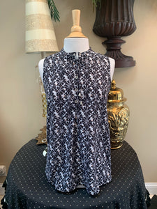 Floral Drawstring Top