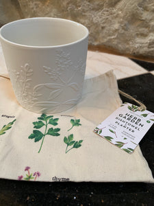 Herb Dishtowel & Planter